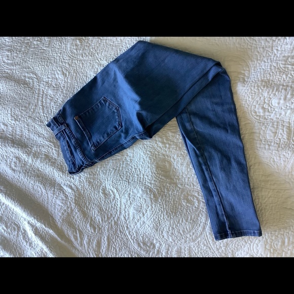 Rachel Skinny Jeans - Midrise and light blue - Picture 3 of 4